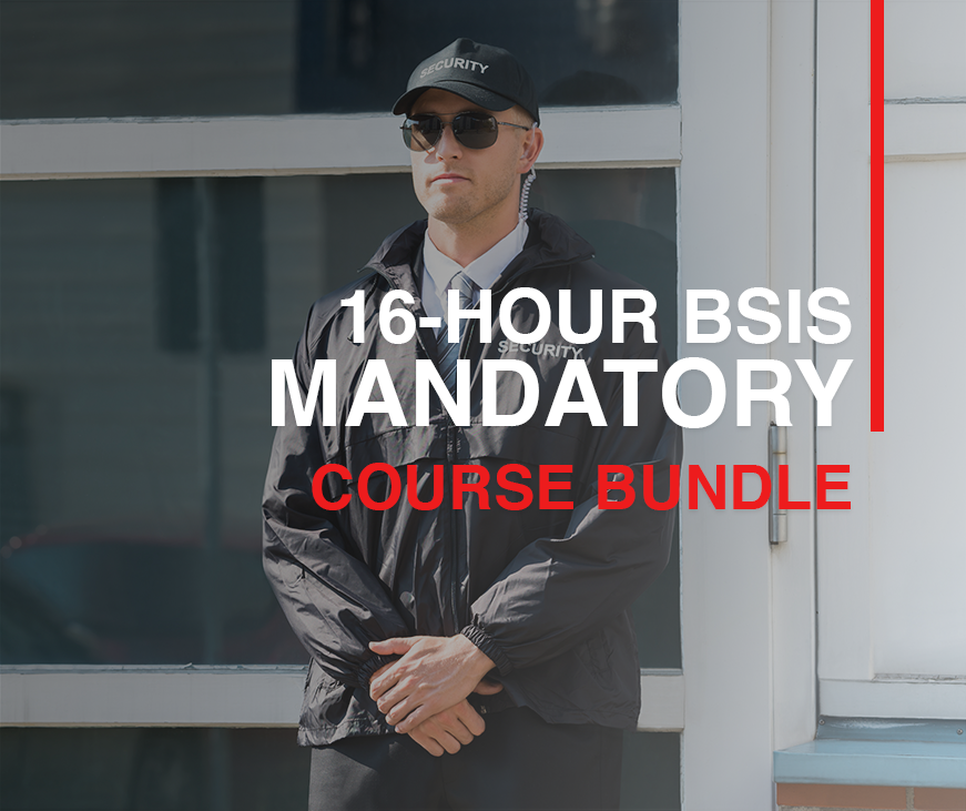 16hr BSIS Mandatory Course Bundle